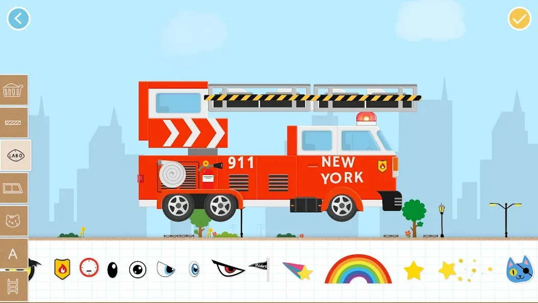 Labo Brick Car 2 Game for Kids (Лабо) [МОД: Много монет, Открытые уровни и Мега MOD] Screenshot 4