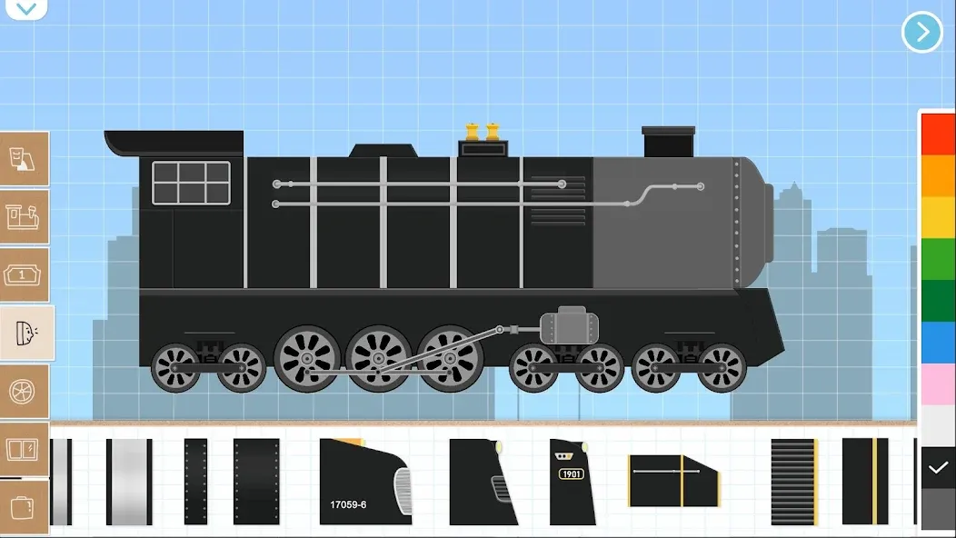 Labo Brick Train Game For Kids [МОД: Меню, Бесконечные монеты и Открытые уровни] Screenshot 2