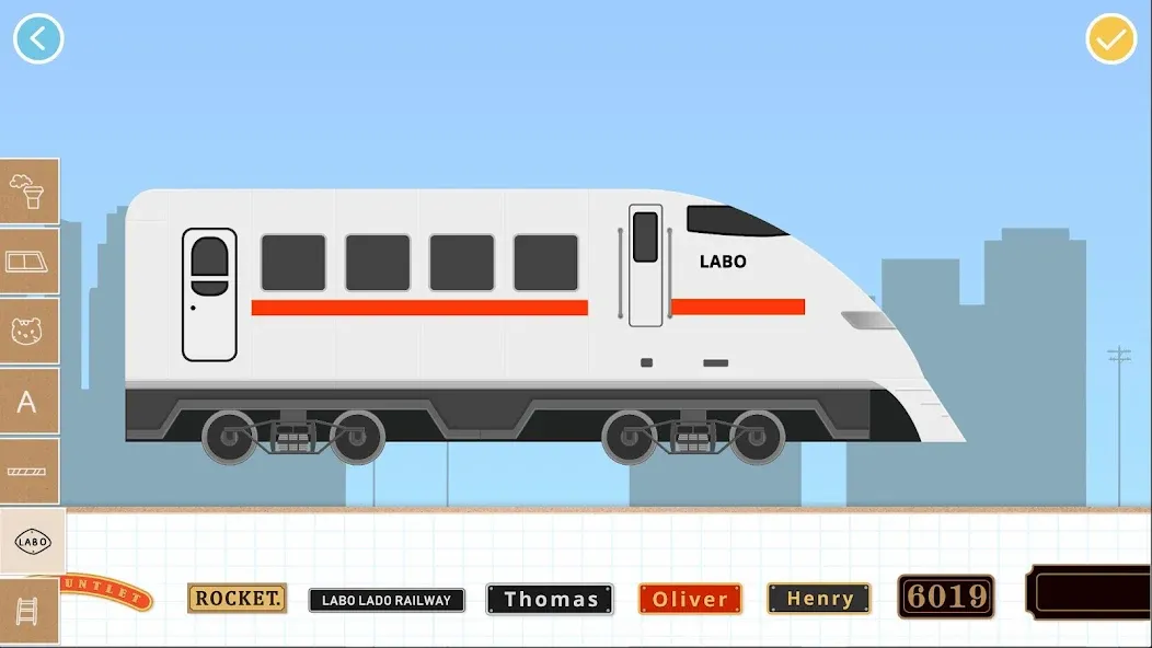 Labo Brick Train Game For Kids [МОД: Меню, Бесконечные монеты и Открытые уровни] Screenshot 4