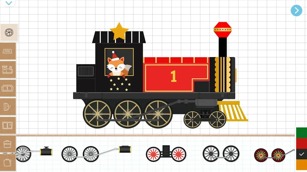 Christmas Train Game For Kids [МОД: Много денег, Монет и Все открыто] Screenshot 3