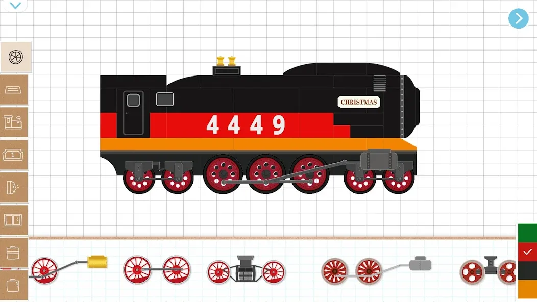 Christmas Train Game For Kids [МОД: Много денег, Монет и Все открыто] Screenshot 4
