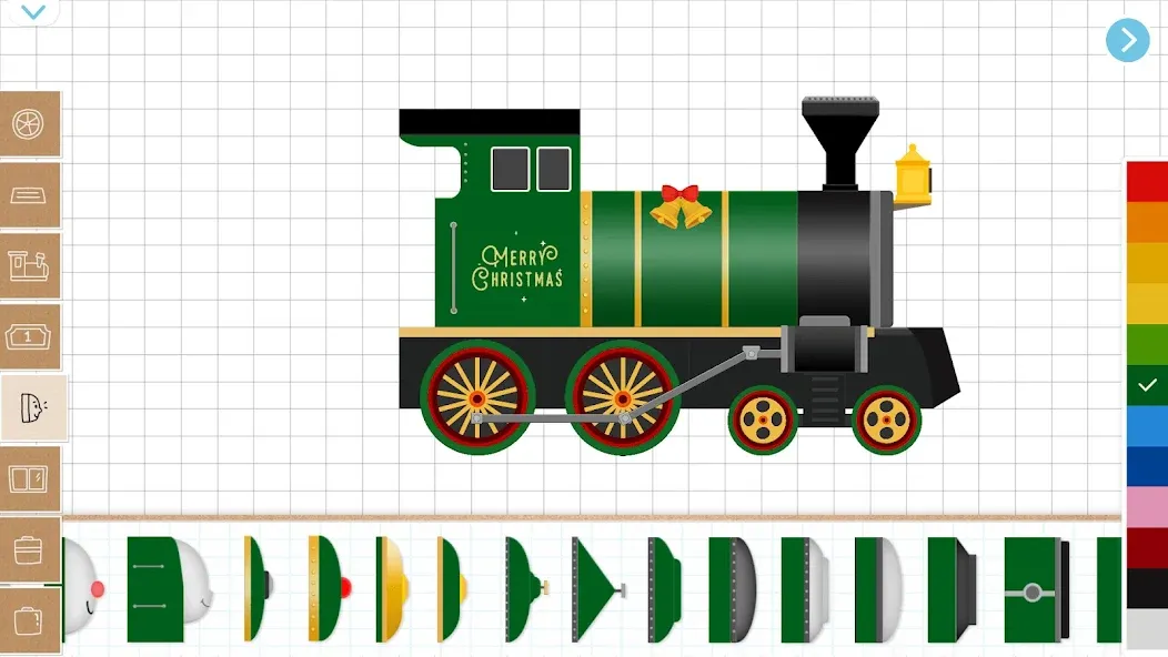 Christmas Train Game For Kids [МОД: Много денег, Монет и Все открыто] Screenshot 5