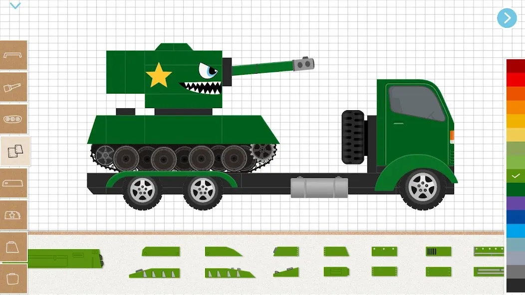 Labo Tank-Armored Car & Truck (Лабо) [МОД: Бесконечные деньги, Монеты и Мега MOD] Screenshot 5