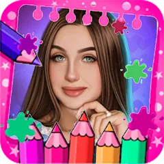 Скачать Lady Diana Coloring Game (Леди Диана Колоринг Гейм) [МОД: Бесконечные деньги, Монеты и Мега MOD] | Взлом Lady Diana Coloring Game на Андроид