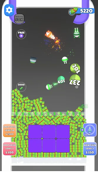 Guns and Bounce (Ганз энд Баунс) [МОД: Деньги, Монеты и Меню MOD] Screenshot 3