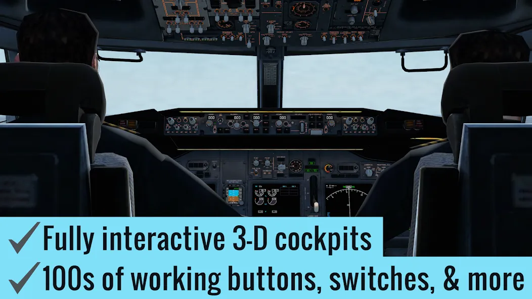 X-Plane Flight Simulator [МОД: Деньги, Монеты и Меню MOD] Screenshot 2