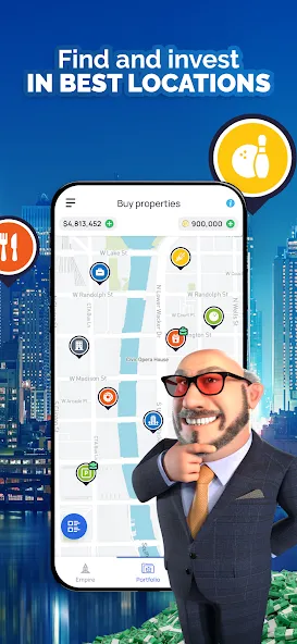 Landlord - Estate Trading Game (Лендлорд) [МОД: Меню, Бесконечные монеты и Открытые уровни] Screenshot 3