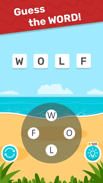 Word Weekend Letters & Worlds (Уикенд Слово) [МОД: Все открыто, Дополнительные деньги и Меню MOD] Screenshot 2