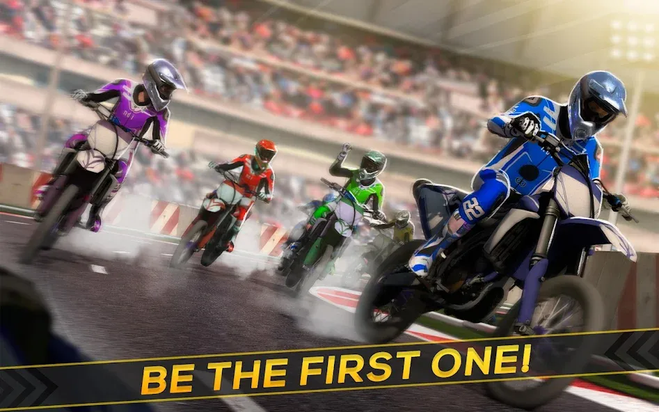 Real Motor Rider - Bike Racing [МОД: Все открыто, Дополнительные деньги и Меню MOD] Screenshot 2