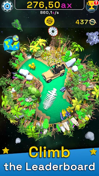 Planet Evolution: Idle Clicker (Планета Эволюция) [МОД: Все открыто, Дополнительные деньги и Меню MOD] Screenshot 4
