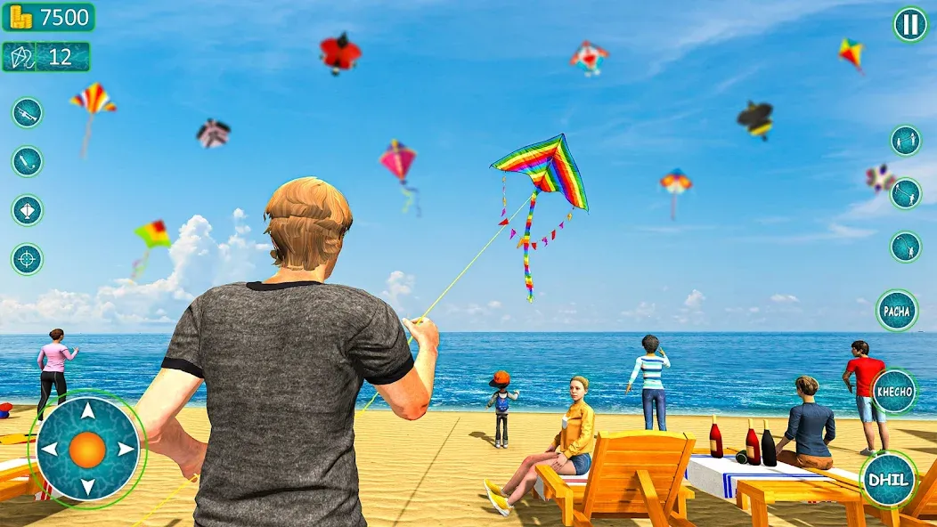 Kite Basant: Kite Flying Games [МОД: Все открыто, Дополнительные деньги и Меню MOD] Screenshot 5