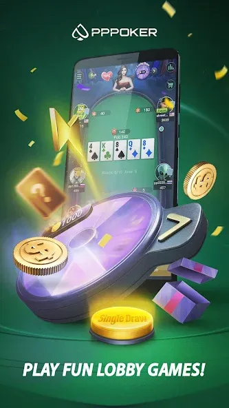 PPPoker-Home Games [МОД: Много монет, Открытые уровни и Мега MOD] Screenshot 1