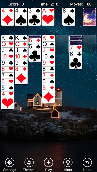 Solitaire [МОД: Много денег, Монет и Все открыто] Screenshot 2