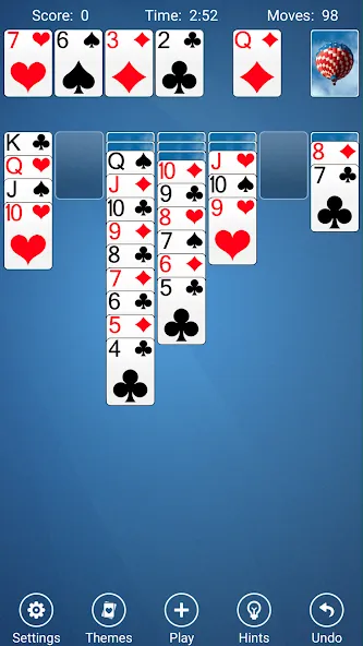 Solitaire [МОД: Много денег, Монет и Все открыто] Screenshot 5