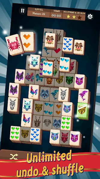 Mahjong (Маджонг) [МОД: Деньги, Монеты и Меню MOD] Screenshot 2