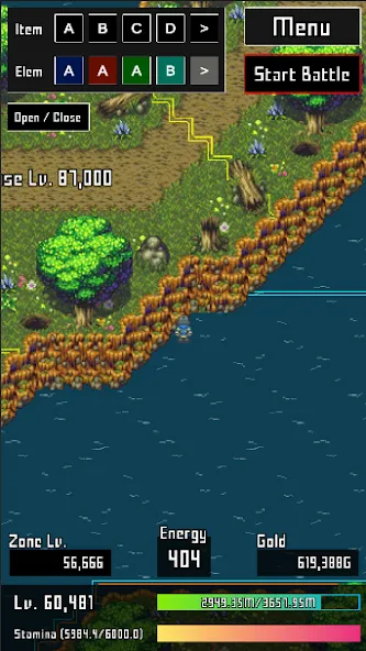 InfinityRPG (ИнфинитиРПГ) [МОД: Все открыто, Дополнительные деньги и Меню MOD] Screenshot 3