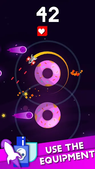Rocket Spin: Space Survival (Рокет Спин) [МОД: Много монет, Открытые уровни и Мега MOD] Screenshot 3