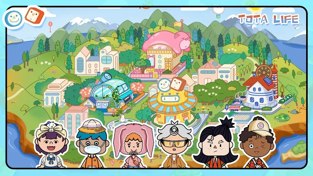 Tota Life: Parent-kid Suite (Тота Лайф) [МОД: Меню, Бесконечные монеты и Открытые уровни] Screenshot 1
