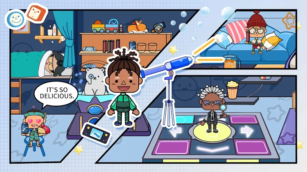 Tota Life: Parent-kid Suite (Тота Лайф) [МОД: Меню, Бесконечные монеты и Открытые уровни] Screenshot 3