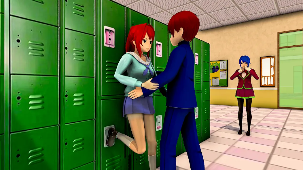 Anime High School Girl Life 24 (Аниме жизнь школьной девушки 24) [МОД: Много монет, Открытые уровни и Мега MOD] Screenshot 4