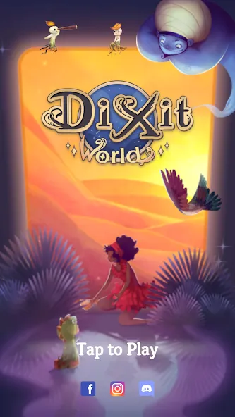 Dixit World (Диксит Ворлд) [МОД: Все открыто, Дополнительные деньги и Меню MOD] Screenshot 1