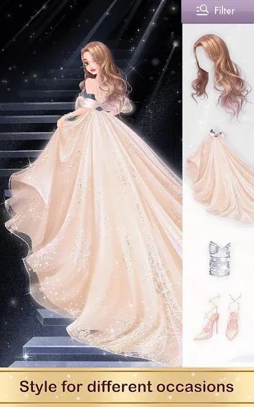 Fashion Fantasy: Glam Stylist (Фэшн Фэнтези) [МОД: Все открыто, Дополнительные деньги и Меню MOD] Screenshot 4