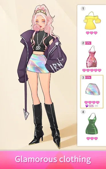 SuitU: Fashion Avatar Dress Up (уитУ) [МОД: Деньги, Монеты и Меню MOD] Screenshot 4