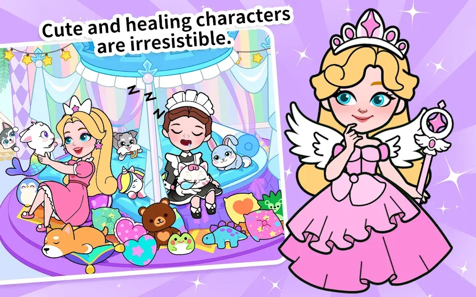 Paper Princess's Dream Castle [МОД: Все открыто, Дополнительные деньги и Меню MOD] Screenshot 1