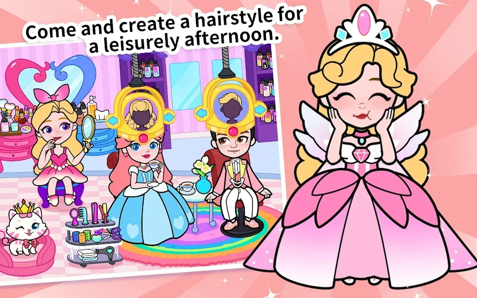 Paper Princess's Dream Castle [МОД: Все открыто, Дополнительные деньги и Меню MOD] Screenshot 4