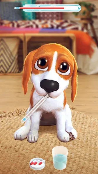 Tamadog - Puppy Pet Dog Games (Тамадог) [МОД: Бесконечные деньги, Монеты и Мега MOD] Screenshot 4