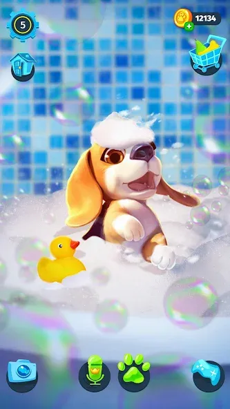 Tamadog - Puppy Pet Dog Games (Тамадог) [МОД: Бесконечные деньги, Монеты и Мега MOD] Screenshot 5