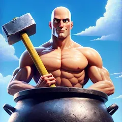 Скачать Hammer Climber Man: Pot Man 3D [МОД: Все открыто, Дополнительные деньги и Меню MOD] | Взлом Hammer Climber Man: Pot Man 3D на Андроид