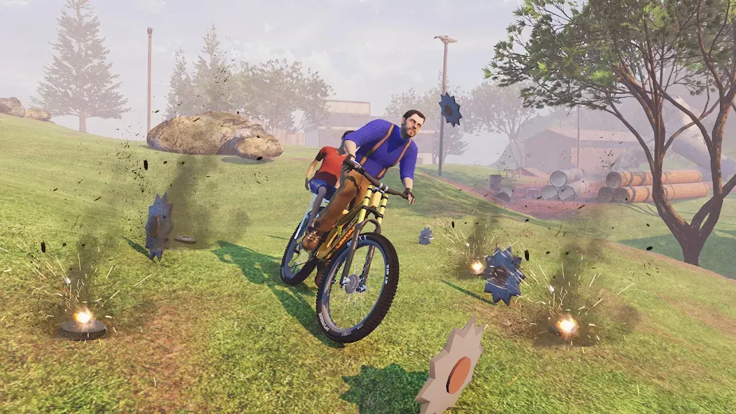 Happy Glory Racing Guts Wheel (Хэппи Глори Рейсинг Чит Вил) [MOD: Разблокировано] - Скриншот 4