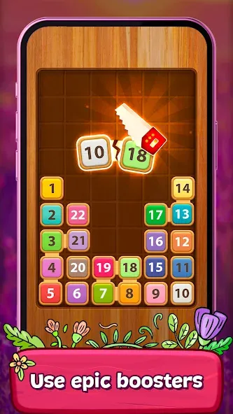 Merge Wood: Block Puzzle (Мерж Вуд) [МОД: Все открыто, Дополнительные деньги и Меню MOD] Screenshot 5