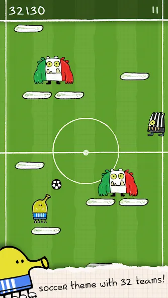 Doodle Jump (Дудл Джамп) [МОД: Много денег, Монет и Все открыто] Screenshot 5