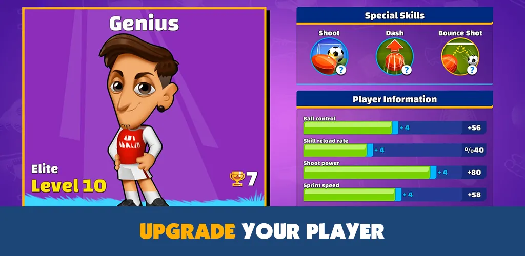 Super Soccer 3v3 (Online) (упер футбол 3 на 3) [МОД: Бесконечные деньги, Монеты и Мега MOD] Screenshot 5