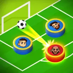 Скачать Super Soccer 3v3 (Online) (упер футбол 3 на 3) [МОД: Бесконечные деньги, Монеты и Мега MOD] | Взлом Super Soccer 3v3 (Online) на Андроид