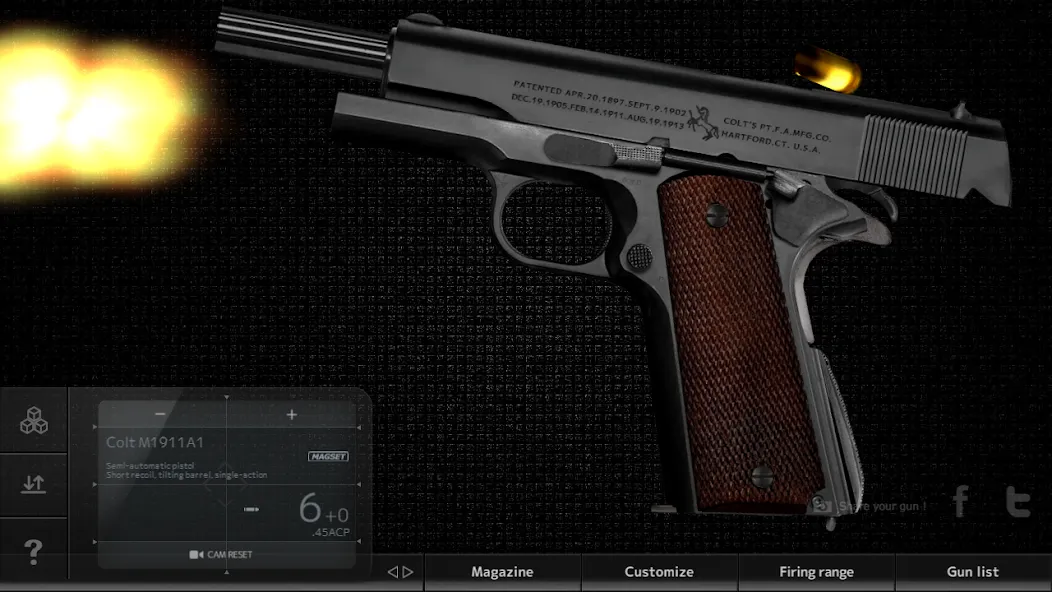 Magnum3.0 Gun Custom Simulator [МОД: Меню, Бесконечные монеты и Открытые уровни] Screenshot 1