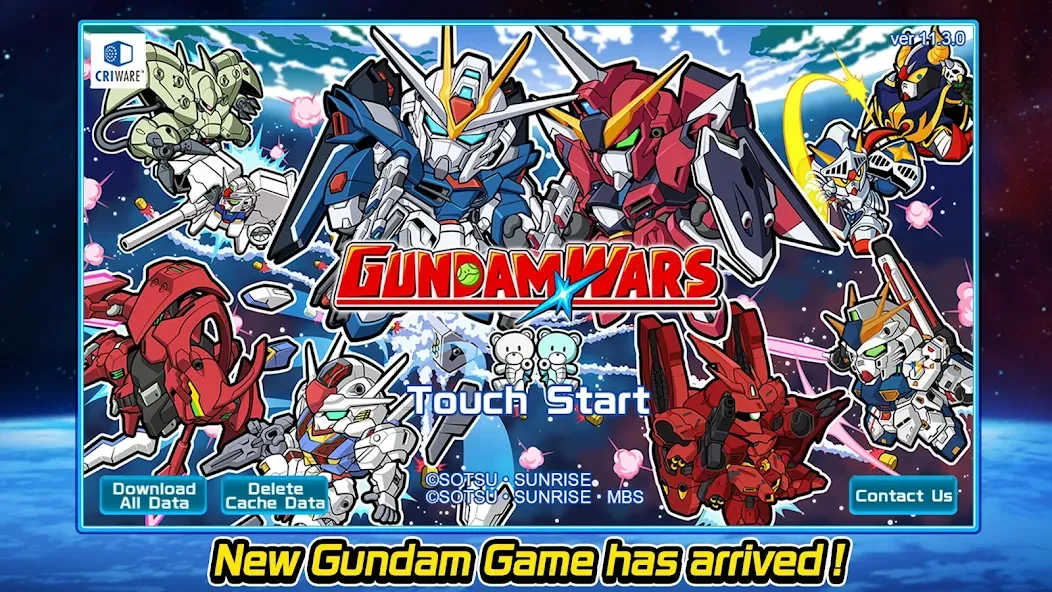 LINE: Gundam Wars (Лайн) [МОД: Много денег, Монет и Все открыто] Screenshot 1