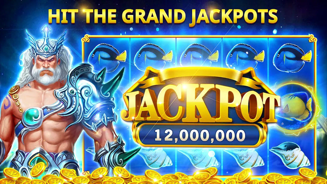 Slots Myth - Slot Machines [МОД: Много монет, Открытые уровни и Мега MOD] Screenshot 5