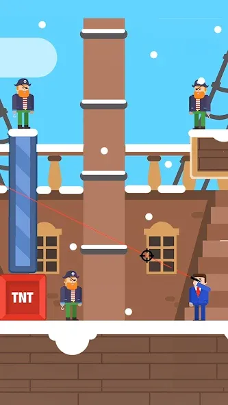 Mr Bullet - Spy Puzzles [МОД: Все открыто, Дополнительные деньги и Меню MOD] Screenshot 4
