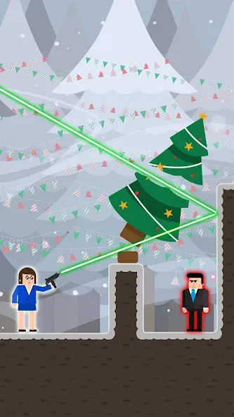 Mr Bullet - Spy Puzzles [МОД: Все открыто, Дополнительные деньги и Меню MOD] Screenshot 5