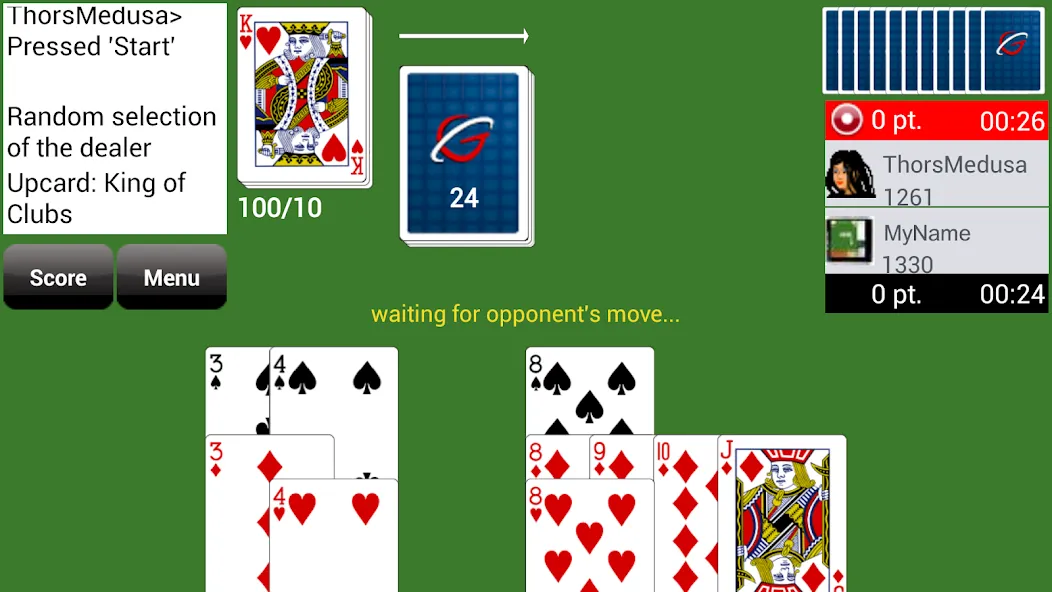 Gin Rummy GC Online (Джин Рамми Онлайн) [МОД: Много денег, Монет и Все открыто] Screenshot 1