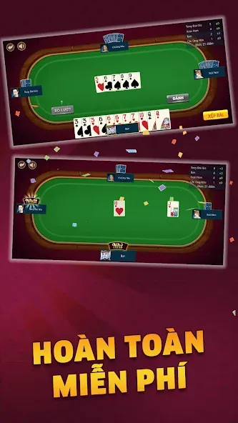 Tiến Lên - Tien Len Mien Nam [МОД: Много денег, Монет и Все открыто] Screenshot 2