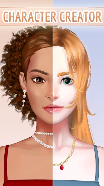 Avatar Character: Girl Creator [МОД: Много монет, Открытые уровни и Мега MOD] Screenshot 2