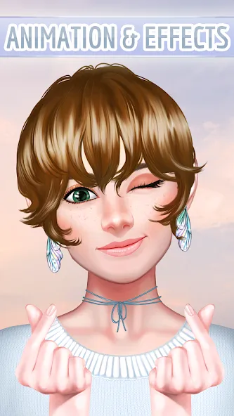 Avatar Character: Girl Creator [МОД: Много монет, Открытые уровни и Мега MOD] Screenshot 4