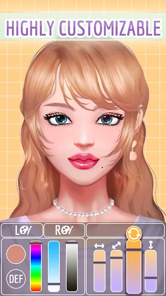 Avatar Character: Girl Creator [МОД: Много монет, Открытые уровни и Мега MOD] Screenshot 5