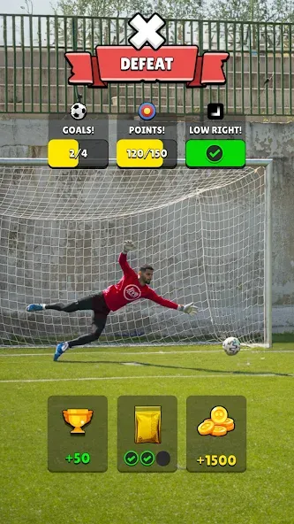 Live Penalty (Лайв Пенальти Клаш) [МОД: Бесконечные деньги, Монеты и Мега MOD] Screenshot 2