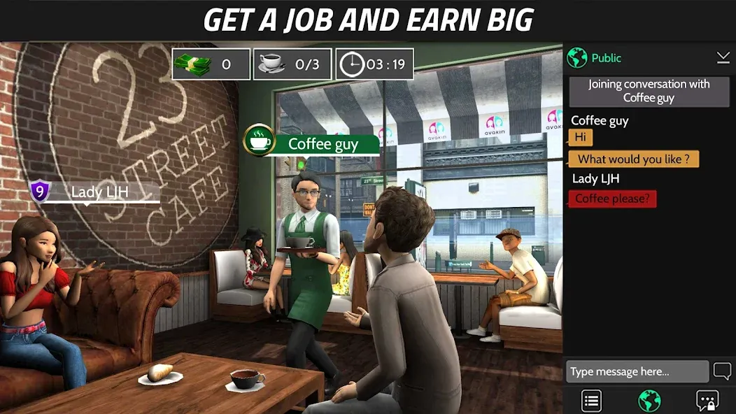 Avakin Life - 3D Virtual World (Авакин Лайф) [МОД: Деньги, Монеты и Меню MOD] Screenshot 4