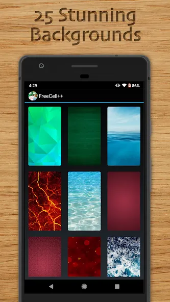 FreeCell Solitaire Classic (Фрисел Солитер Классик) [МОД: Много монет, Открытые уровни и Мега MOD] Screenshot 3